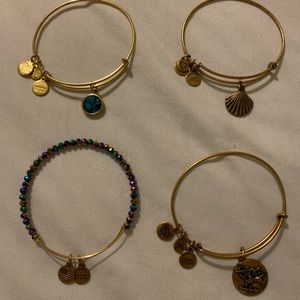 4 Alex & Ani Bracelets